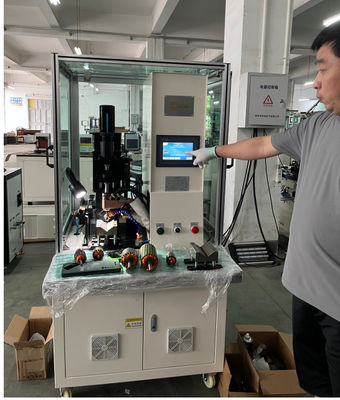 DC Motor Armature Commutator Welding Soldering Fusing Machine Máy ghép nóng nhà cung cấp