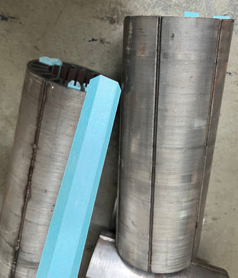 Máy cắt giấy cách nhiệt máy bơm đường cong polyester hình dạng creasing nhà cung cấp