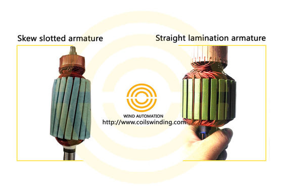 Máy cuộn dây thông thường Commutator Coil Armature Dual Flyer cho động cơ dòng trực tiếp từ vĩnh viễn nhà cung cấp
