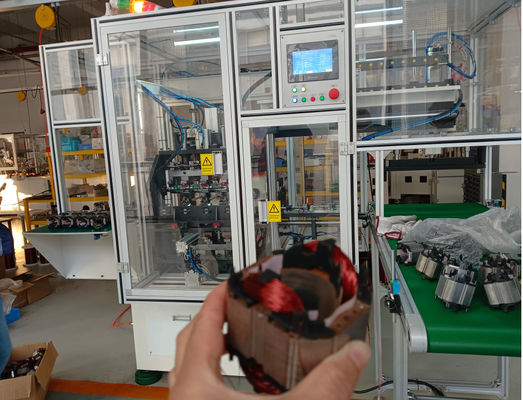 Máy khoan Động cơ Stator Fields Coil Machine hoàn toàn tự động nhà cung cấp