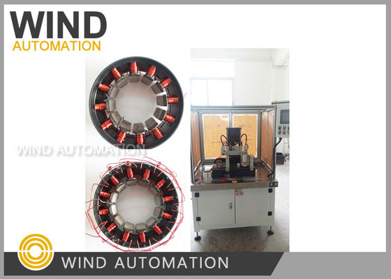Máy cuộn Inslot Outrunner Stator Bốn trục Servo Needle Winder 7kw Awg18 / Awg38 nhà cung cấp