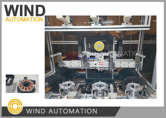 Làm thế nào để sản xuất BLDC nhỏ 50W-500W Motor Stator với Máy cuộn kim