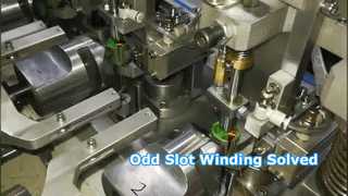 3 khe 5 khe lẻ cuộn dây phần ứng