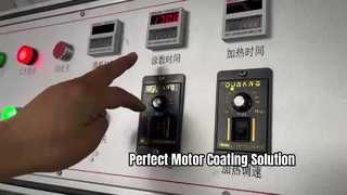 Xem mẫu máy sơn tĩnh điện Model Động cơ Stator Rotor Armature Demo