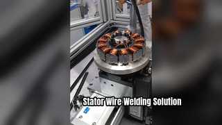 Cách hàn dây đầu cực stator